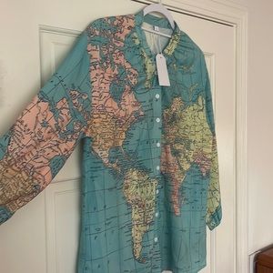 NWT Map Shirt